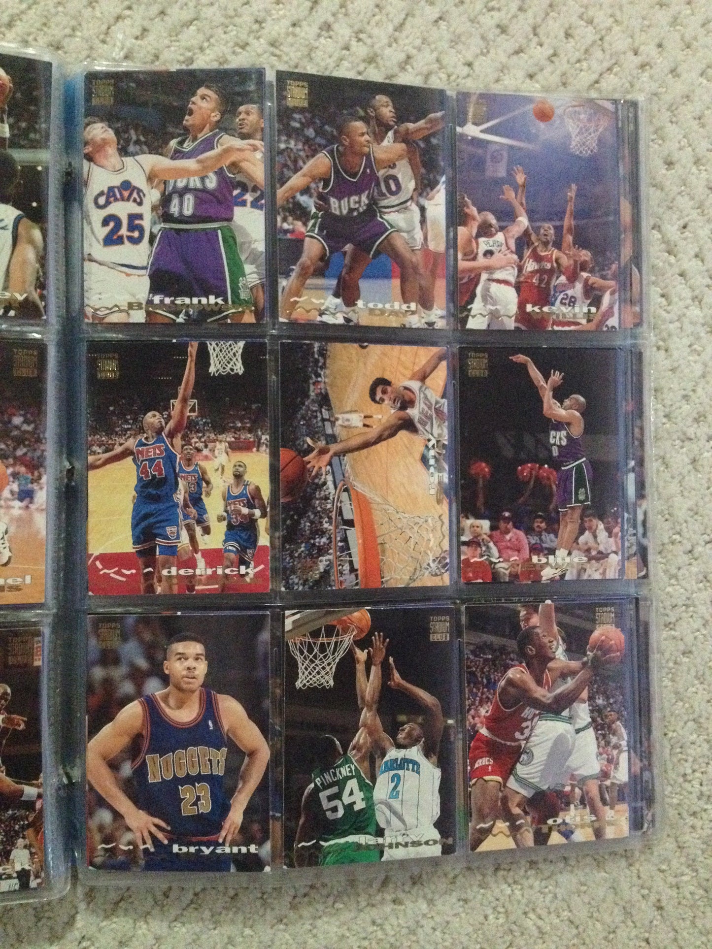 Basketball Cards: Topps Stadium Club [1994 - 100+]