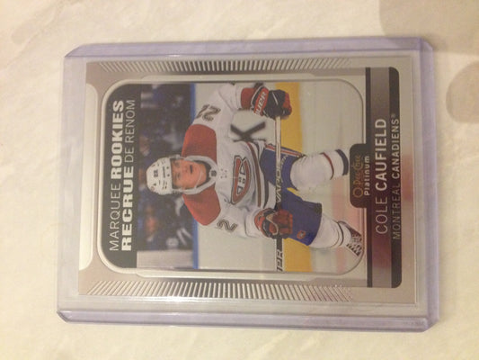 Cole Caufield [Marquee Rookies - O-Pee-Chee Platinum - 2021 - 2022 ] ***ROOKIE CARD***