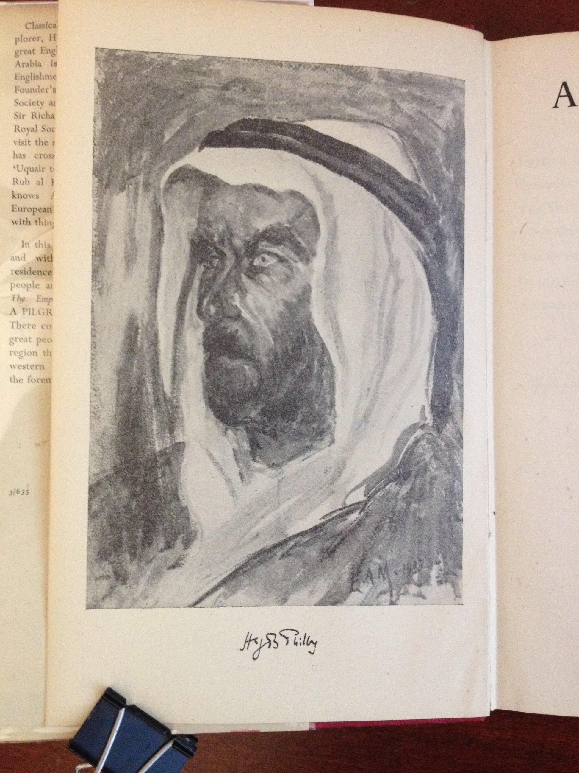A PILGRIM IN ARABIA   BY: H. STJ. B PHILBY BooksCardsNBikes