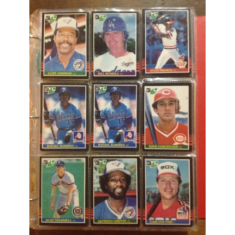 Baseball Cards:  1984 Donruss Leaf [Large Set + Small Dream Team] BooksCardsNBikes
