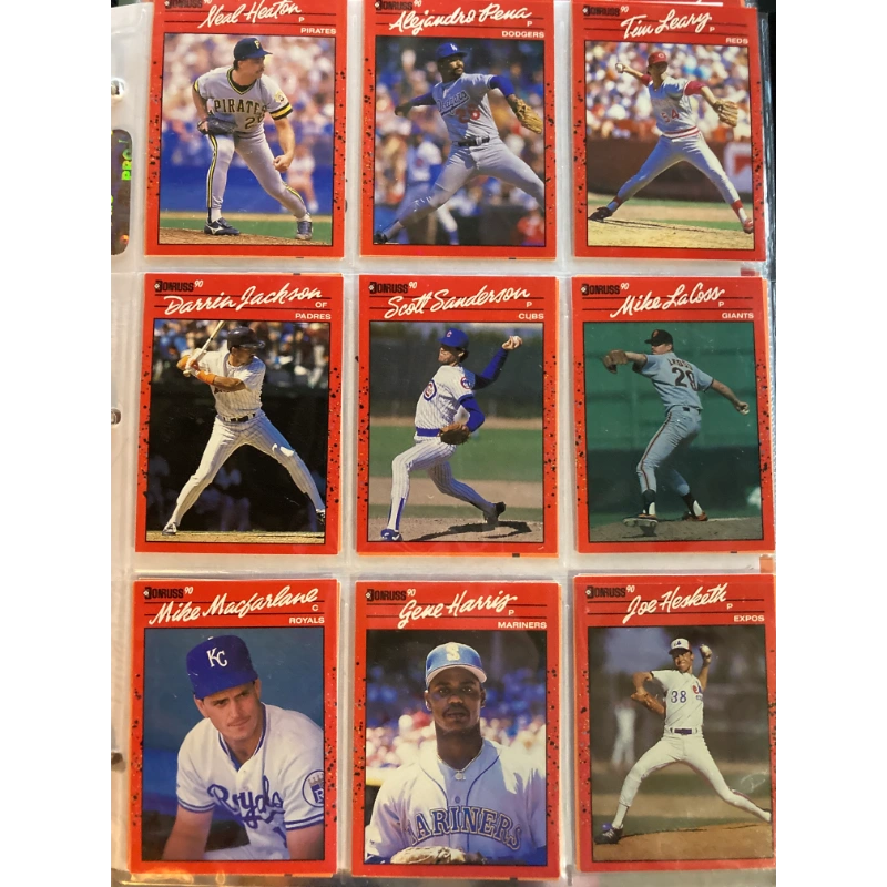 Baseball Cards: Don Russ [1989-1990] [LARGE SET-OVER 400 CARDS!] BooksCardsNBikes