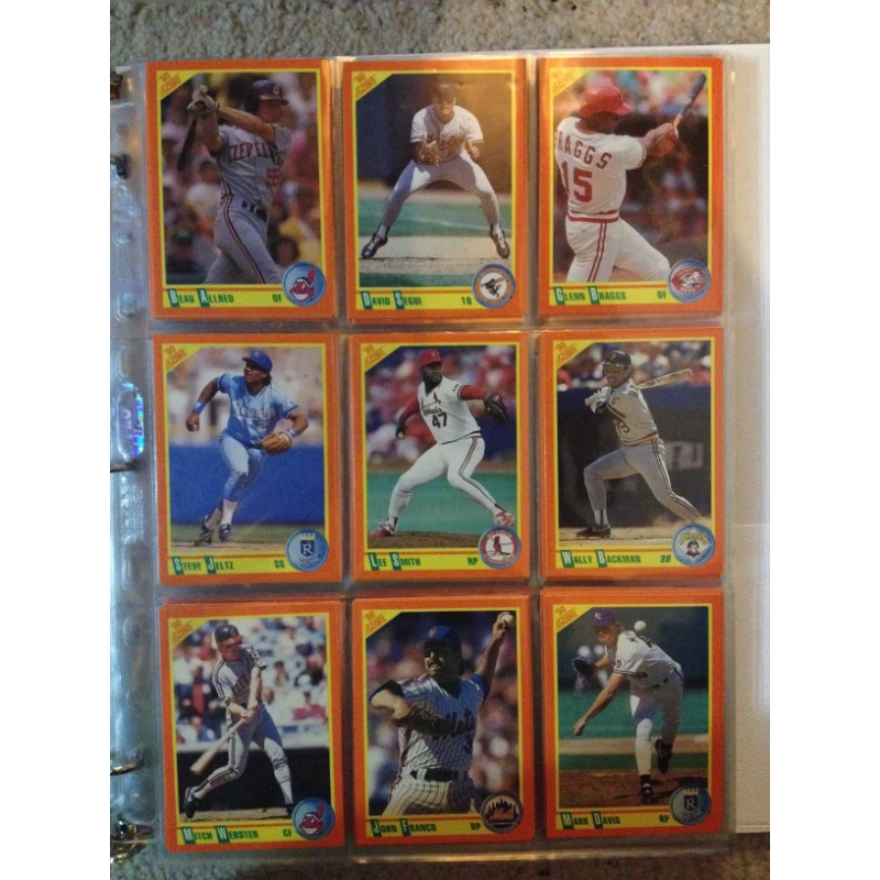 Baseball Cards: Score [1988-1990] [Over 200 Cards] BooksCardsNBikes