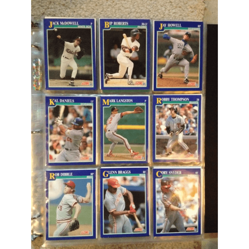Mark Grant - Padres #349 Score 1989 Baseball Trading Card