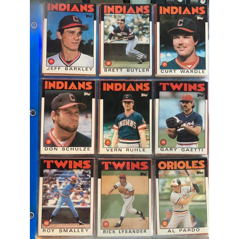 Terry Puhl - Astros #308 Fleer 1986 Baseball Trading Card