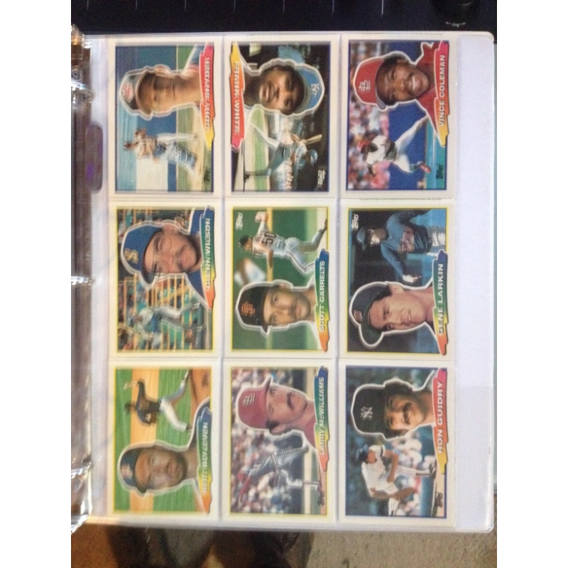 Baseball Cards: Topps [1987 + 1989 Jumbo + Assorted] BooksCardsNBikes