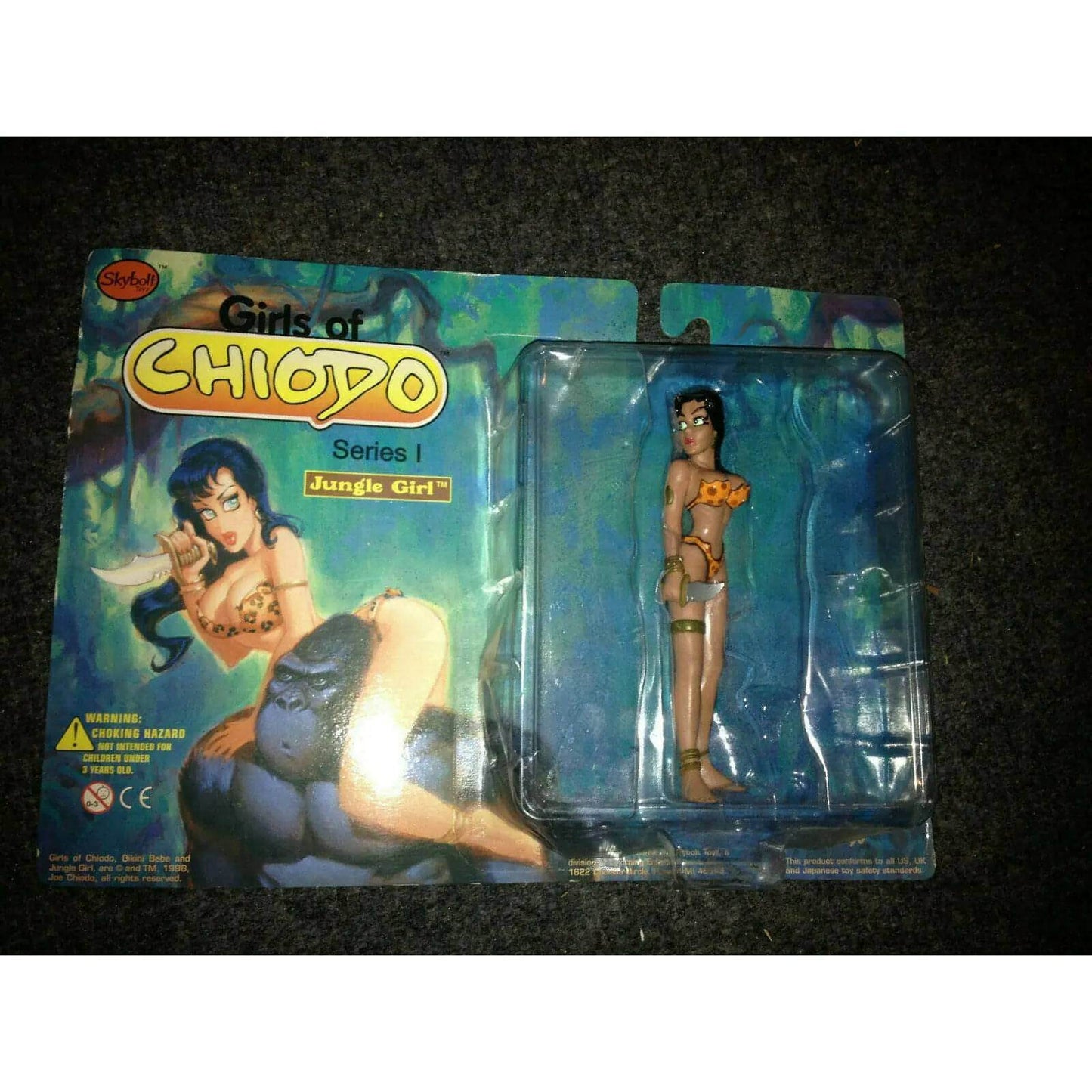 Chiodo Series 1 [Jungle Girl - More Toys For Sale!] BooksCardsNBikes