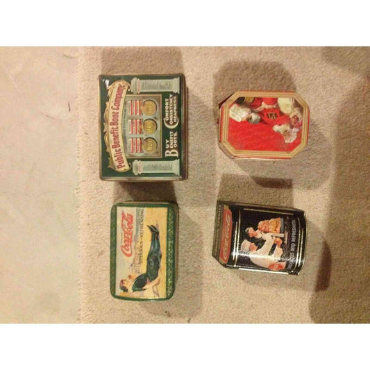 Coca Cola Tins [More Toys and Stuff Here!] BooksCardsNBikes
