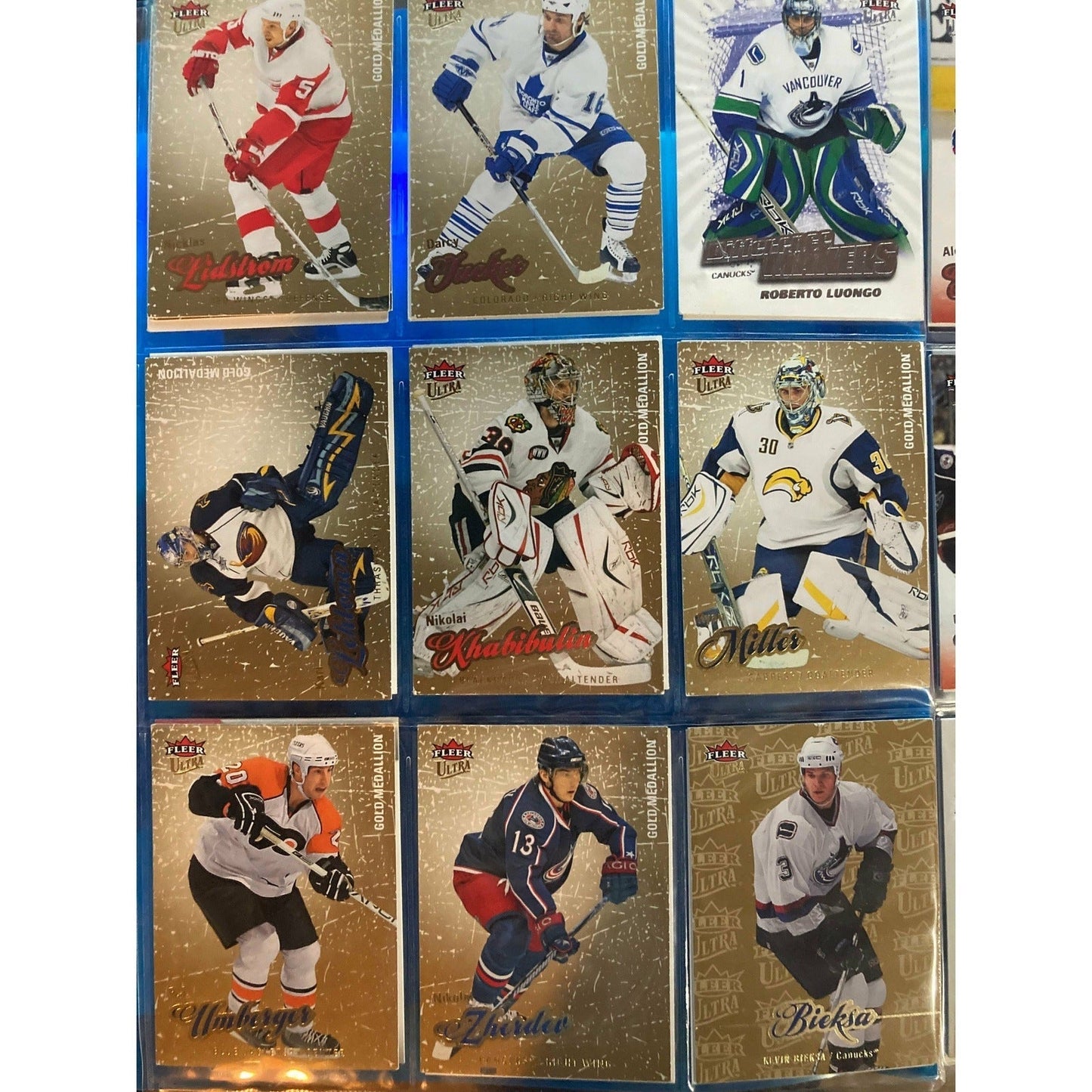 Hockey Cards: Fleer Ultra [1992+2008+2014] BooksCardsNBikes