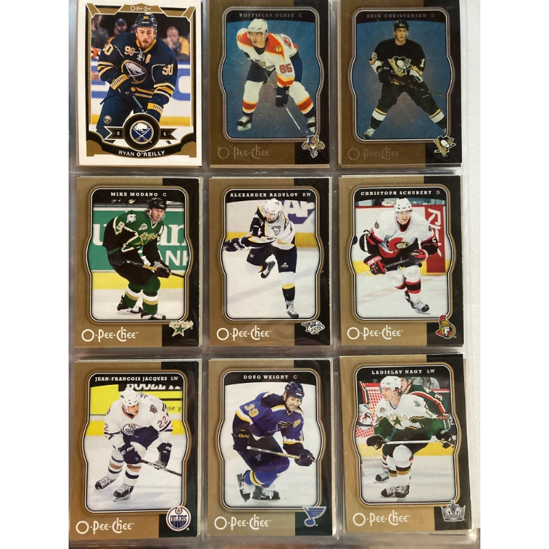 Hockey Cards: O-Pee-Chee [2007-2009] Small 100+ BooksCardsNBikes