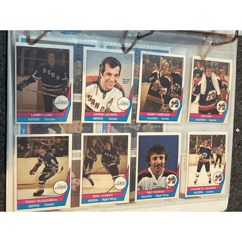 Hockey Cards: O-Pee-Chee DEFUNCT [1974+1977] BooksCardsNBikes