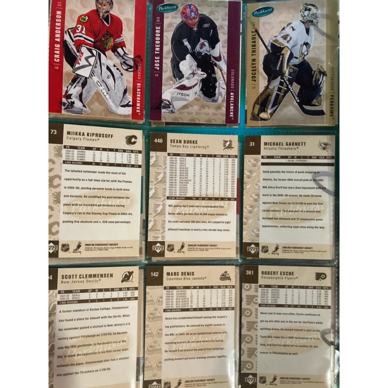 Hockey Cards: Parkhurst Modern [2005-2006] BooksCardsNBikes