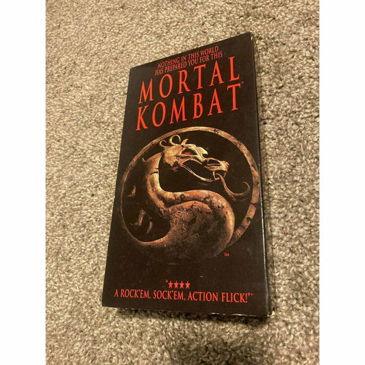 Mortal Kombat (VHS TAPES FOR SALE, 1995) BooksCardsNBikes