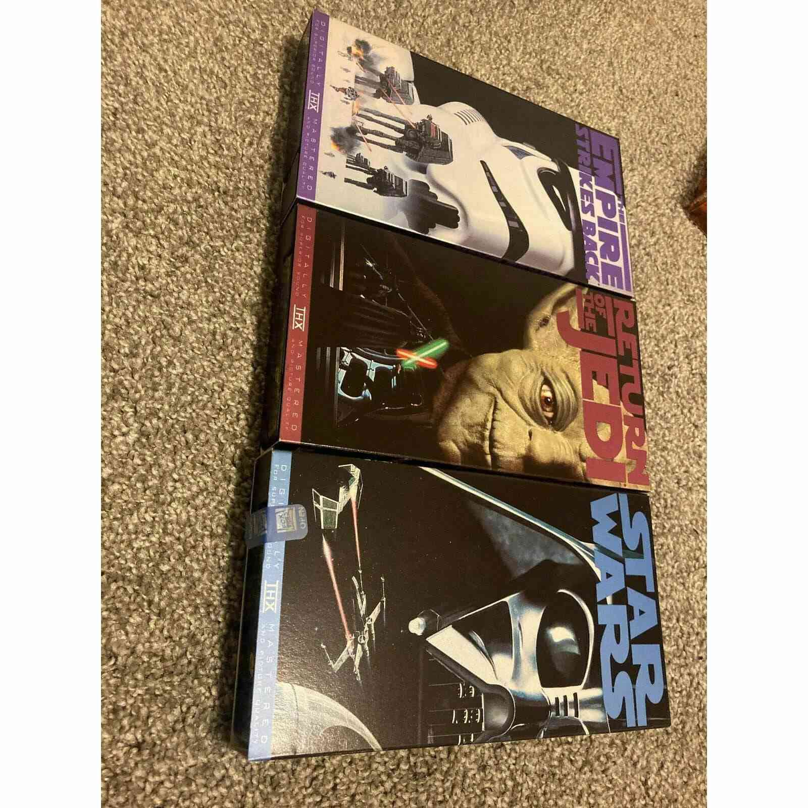 Star Wars Trilogy [VHS 1995 Lucas Films] BooksCardsNBikes