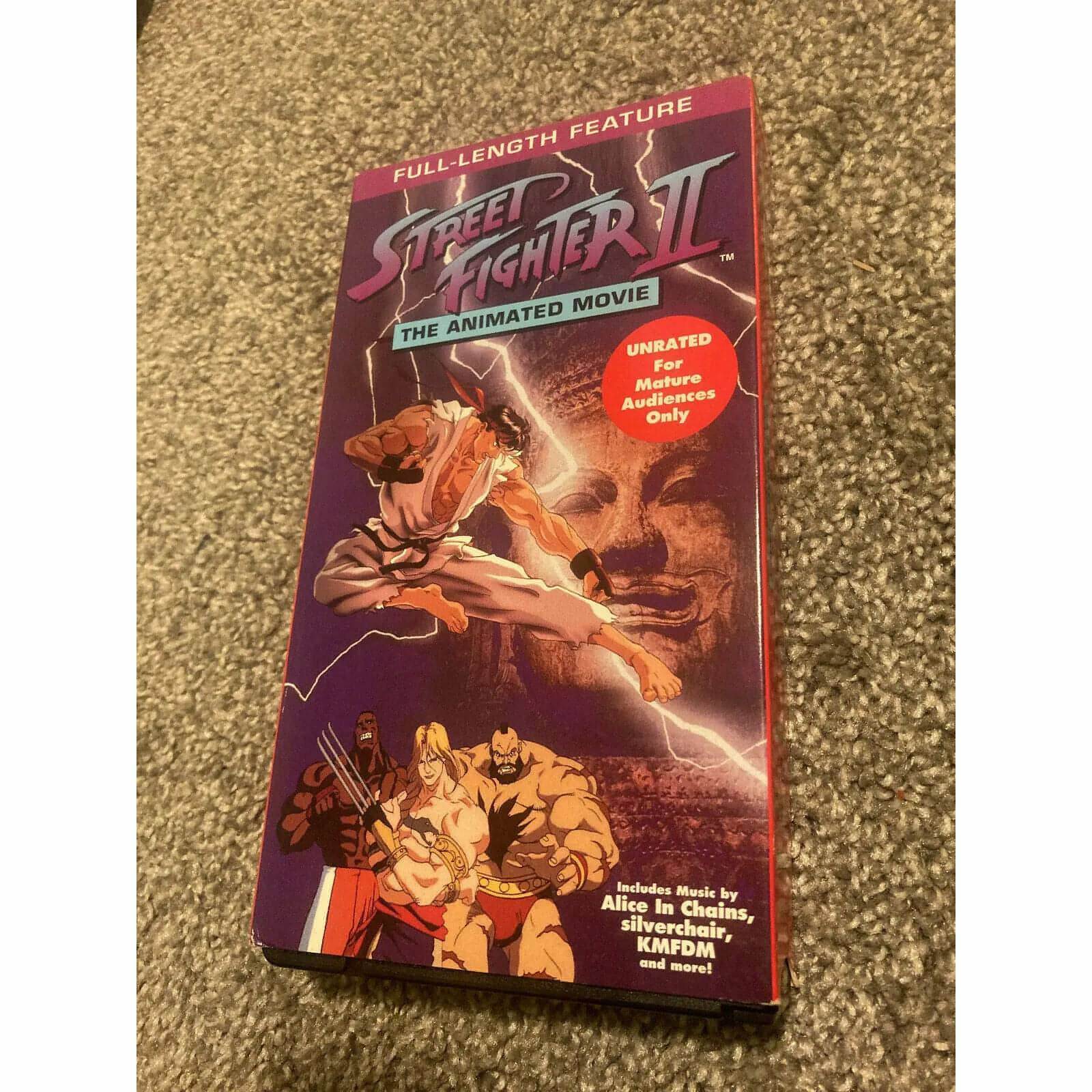 Street Fighter II: Animated Movie (VHS, 1996)