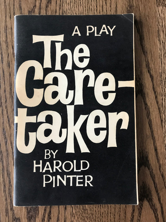 THE CARETAKER A PLAY IN 3 ACTS - HAROLD PINTER BooksCardsNBikes