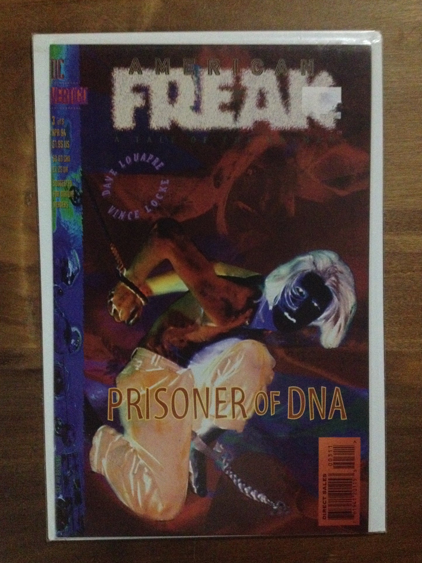 American Freak #1-5 [Full Set] - A Tale of the Fun Men - FEB 1994 - VINCE LOCKE