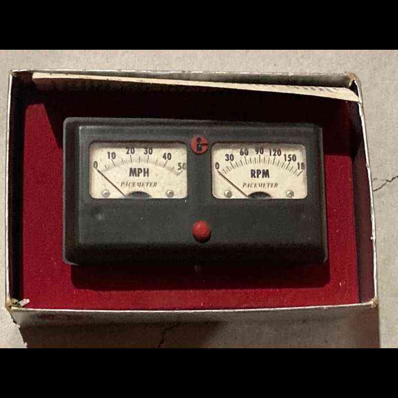 1970's Erisman Pacemeter - 1st Bicycle Speedometer BooksCardsNBikes