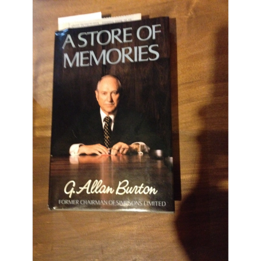 A STORE OF MEMORIES - G ALLAN BURTON BooksCardsNBikes