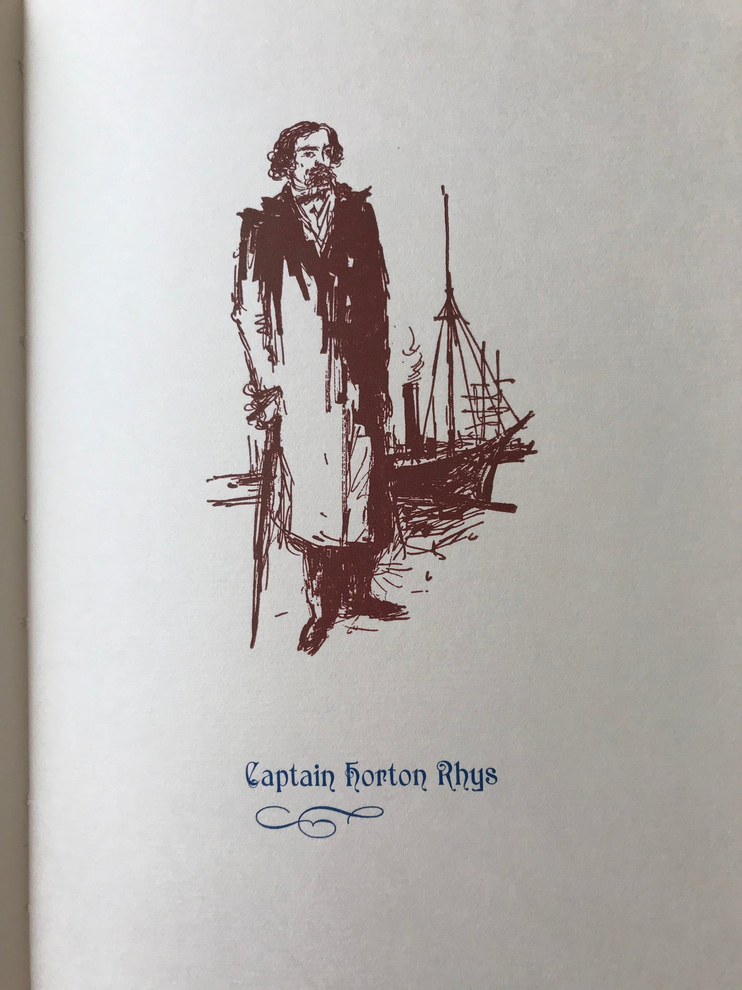 A THEATRICAL TRIP FOR A WAGER !  - CAPTAIN HORTON RHYS BooksCardsNBikes