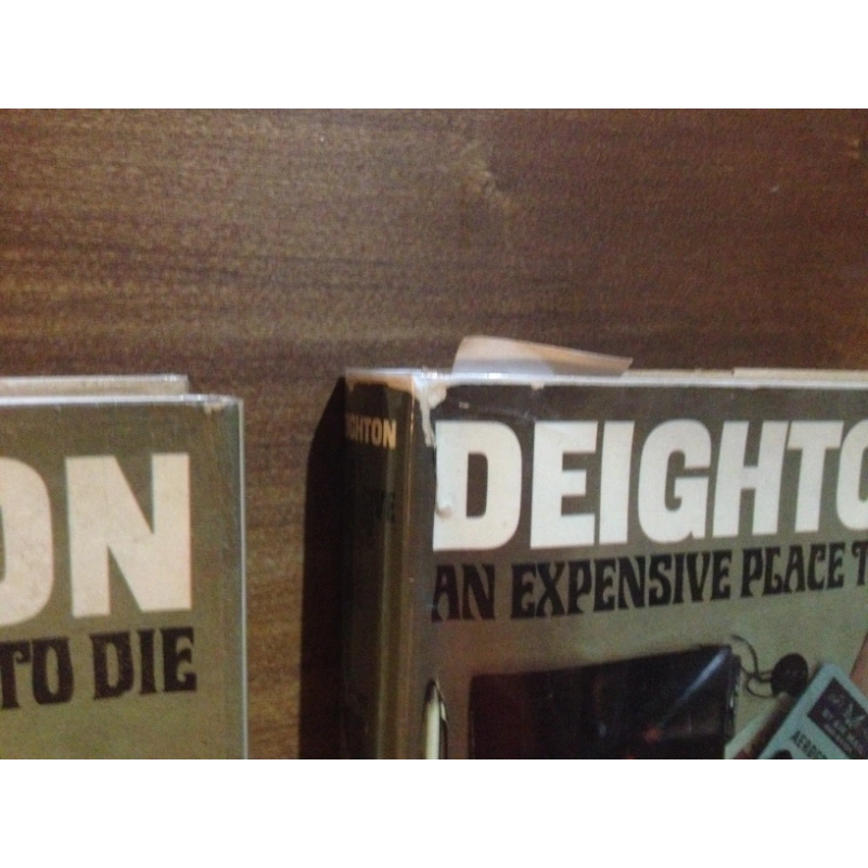 AN EXPENSIVE PLACE TO DIE   BY: LEN DEIGHTON BooksCardsNBikes