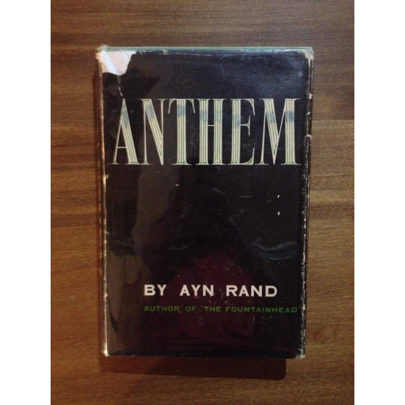 ANTHEM  BY: AYN RAND BooksCardsNBikes