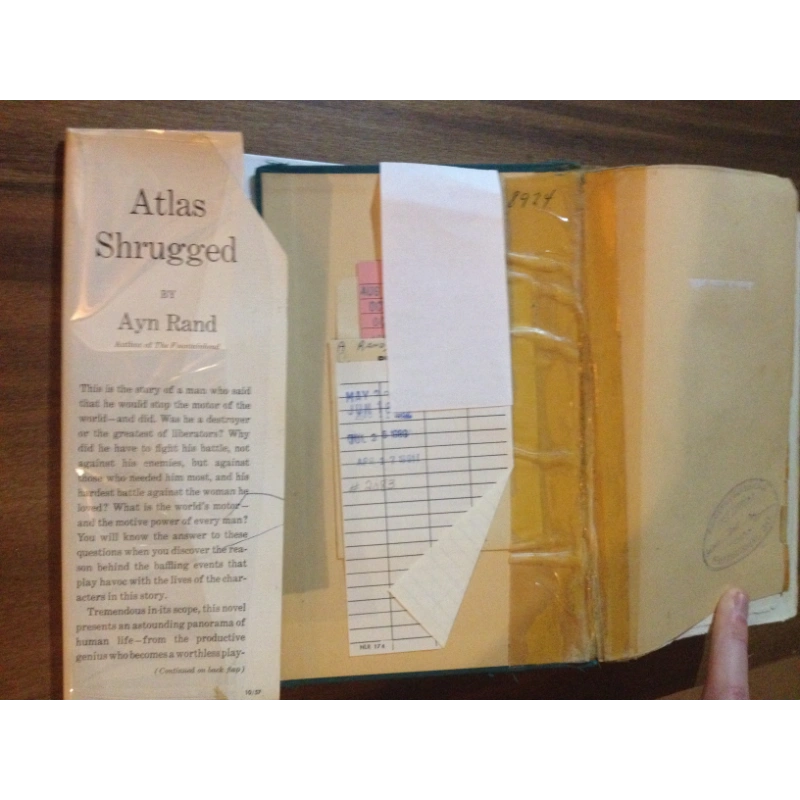 ATLAS SHRUGGED   BY: AYN RAND BooksCardsNBikes