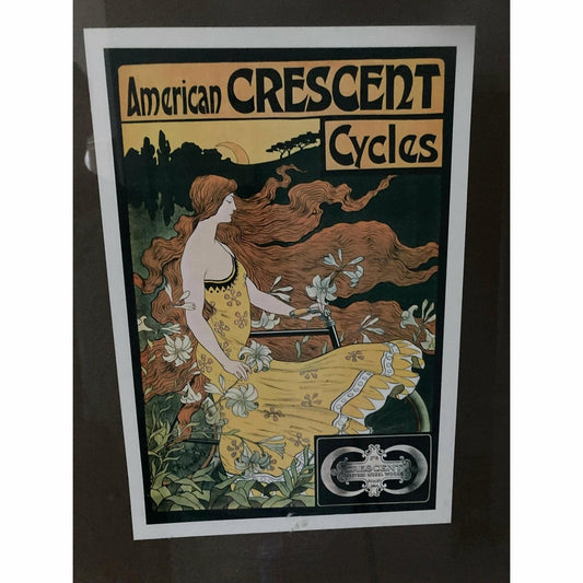 American Crescent Cycle [Poster Collectible] BooksCardsNBikes
