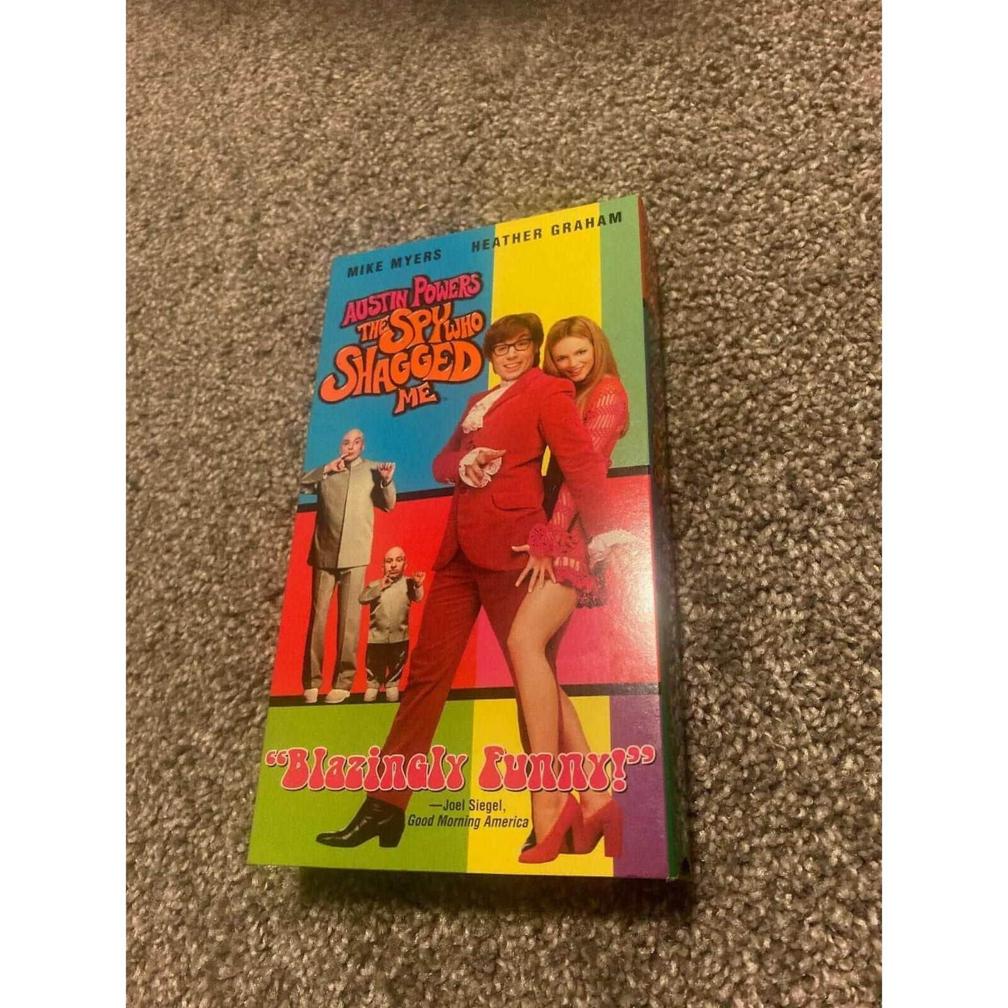 Austin Powers: Spy Who Shagged Me (VHS, 1999) BooksCardsNBikes