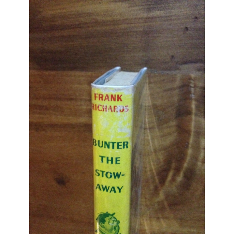 BUNTER THE STOWAWAY BY:  FRANK RICHARDS BooksCardsNBikes