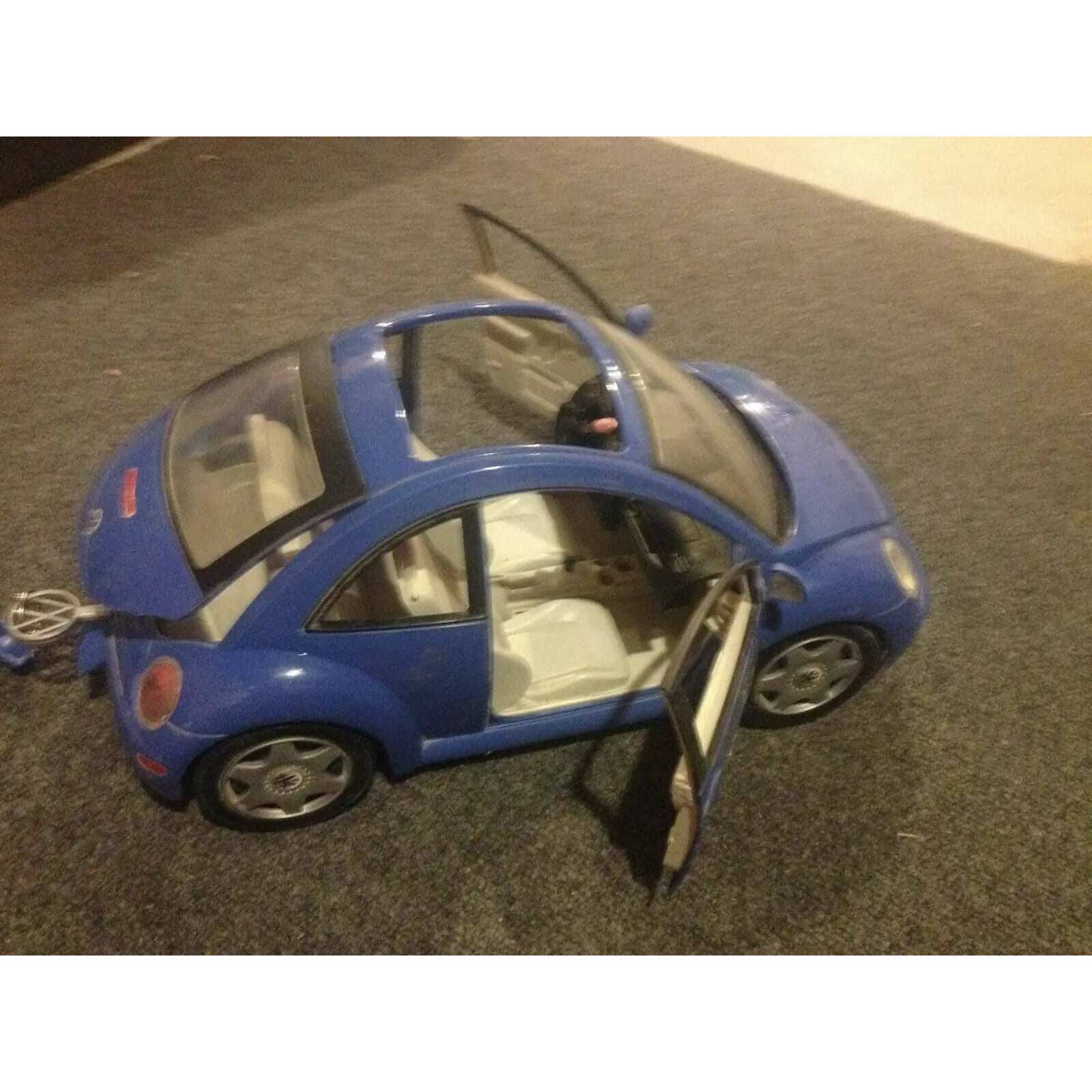 Barbie Volkswagen Beetle - Blue [TOY CAR] BooksCardsNBikes
