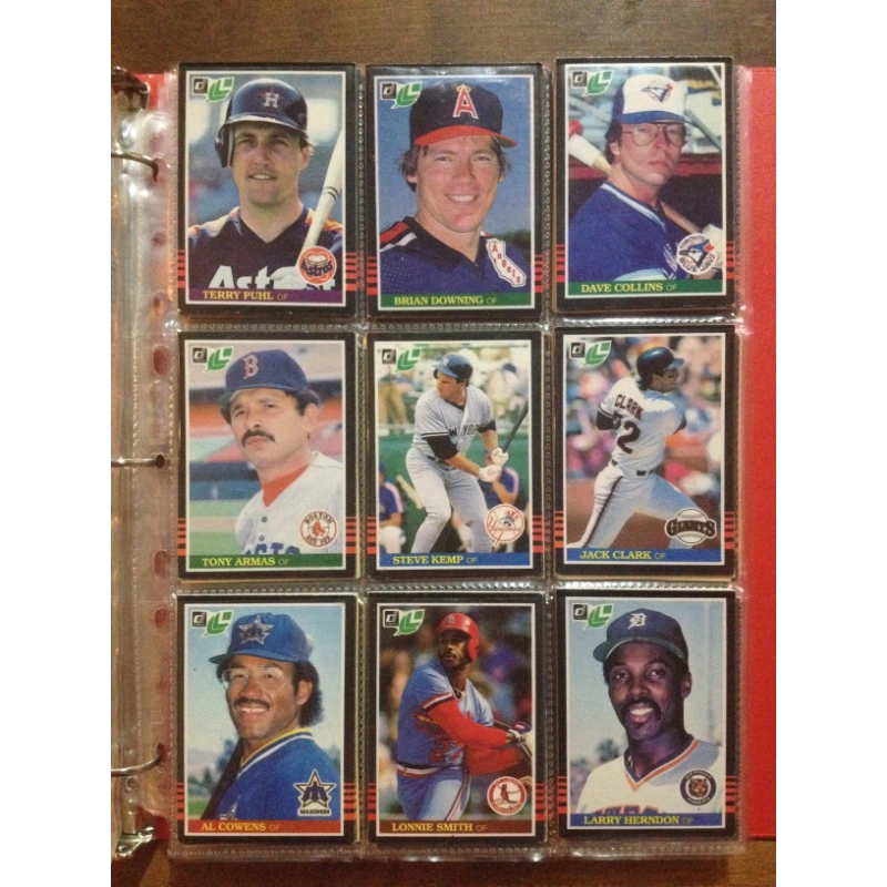 Baseball Cards:  1984 Donruss Leaf [Large Set + Small Dream Team] BooksCardsNBikes