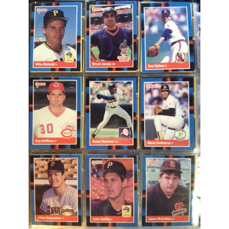 Baseball Cards: Don Russ [1986 - 1991: Over 300 Cards!] BooksCardsNBikes