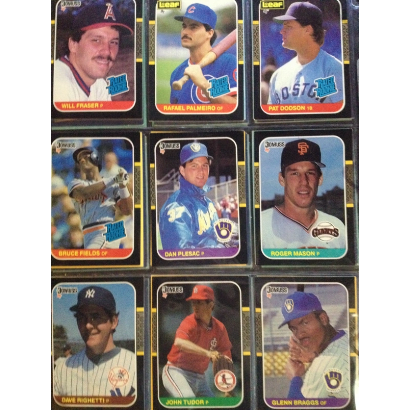 Baseball Cards: Don Russ [1986 - 1991: Over 300 Cards!] BooksCardsNBikes