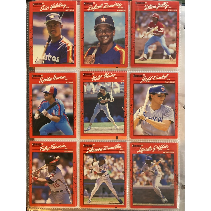 Baseball Cards: Don Russ [1989-1990] [LARGE SET-OVER 400 CARDS!] BooksCardsNBikes