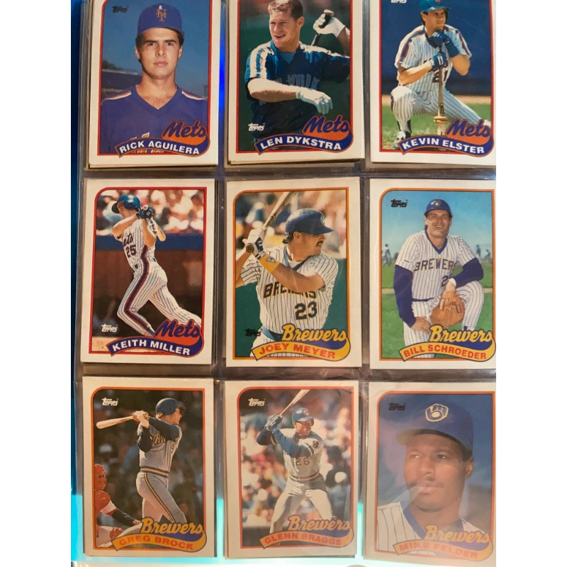 Baseball Cards: Topps [1986 + 1989 - set!] BooksCardsNBikes