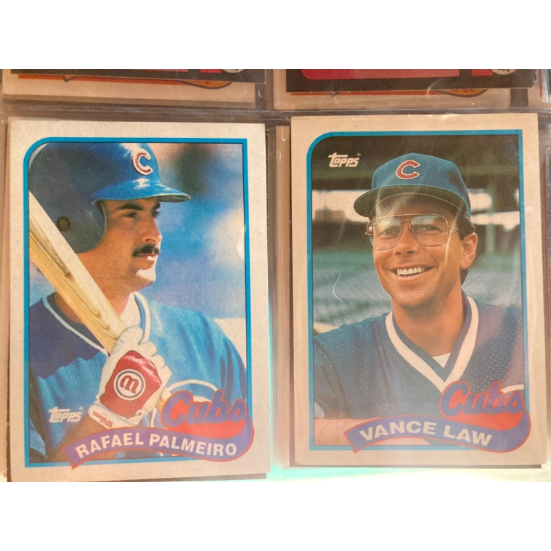 Baseball Cards: Topps [1986 + 1989 - set!] BooksCardsNBikes
