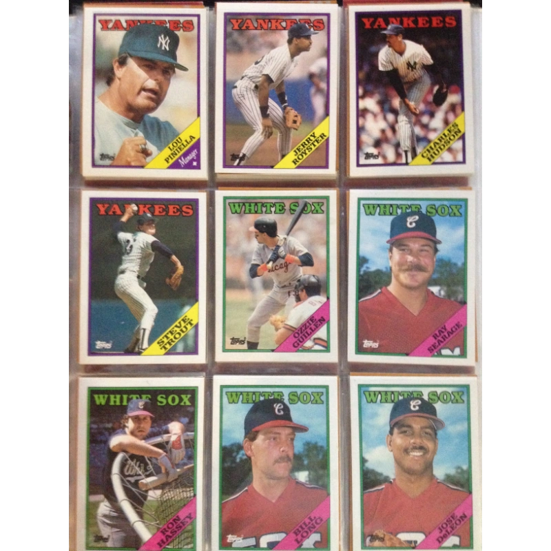 Lou Piniella - Yankees #44 Topps 1988 Baseball Trading Card