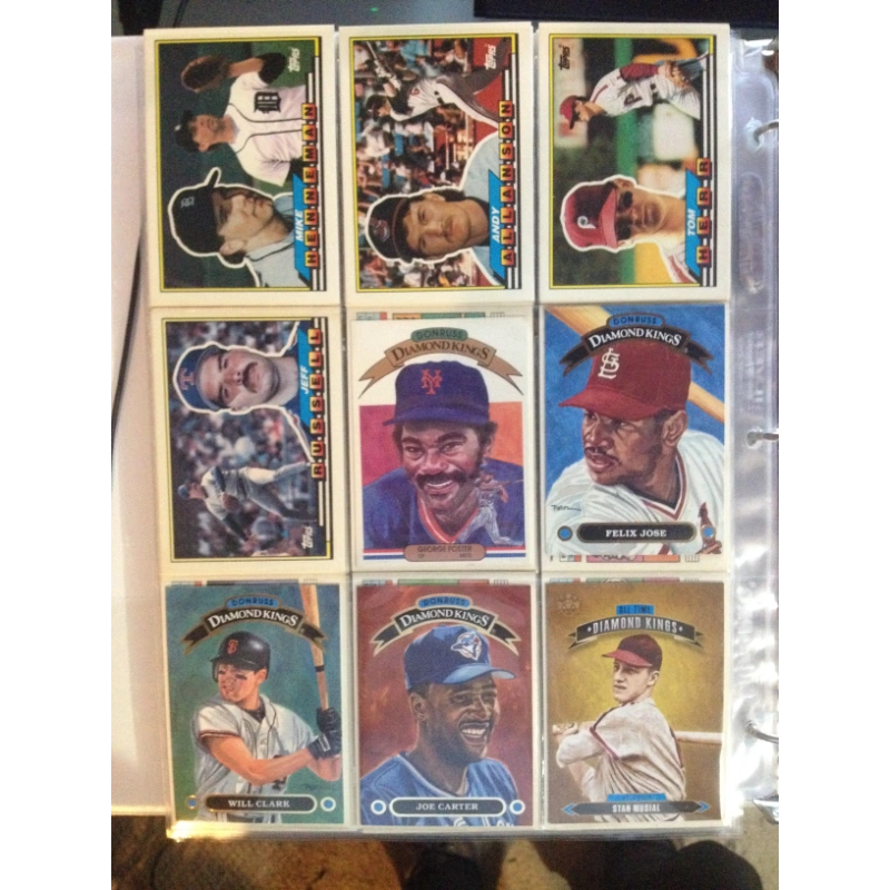 Baseball Cards: Topps [1987 + 1989 Jumbo + Assorted]