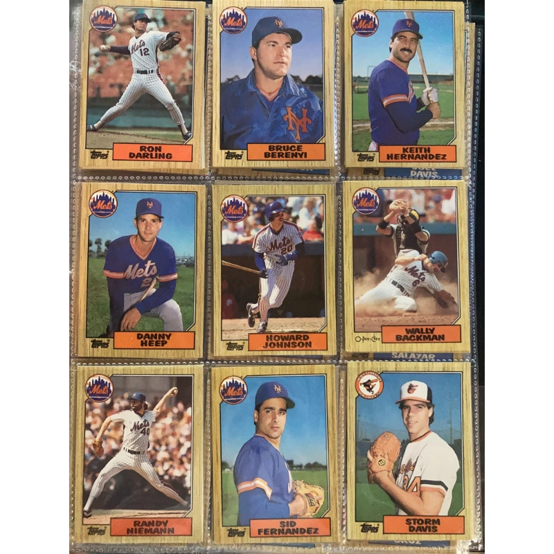 Baseball Cards: Topps [1987 - Large Set] BooksCardsNBikes