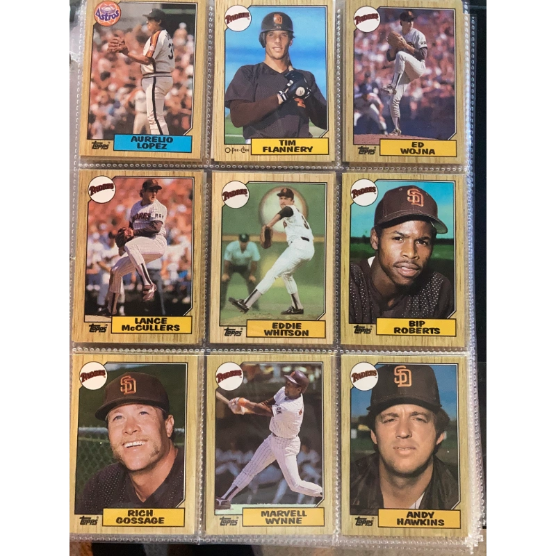 Baseball Cards: Topps [1987 - Large Set] BooksCardsNBikes