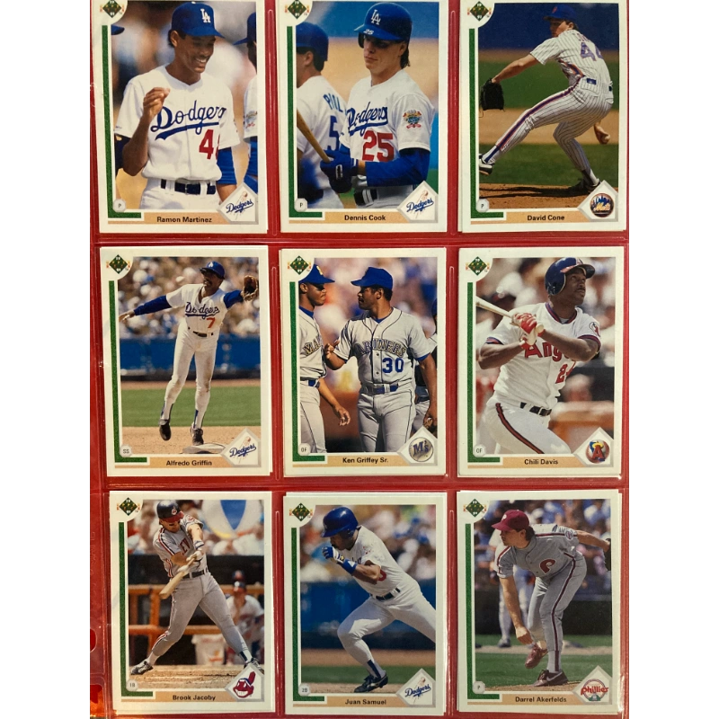 Baseball Cards: Upper Deck [1990 - 1991] BooksCardsNBikes