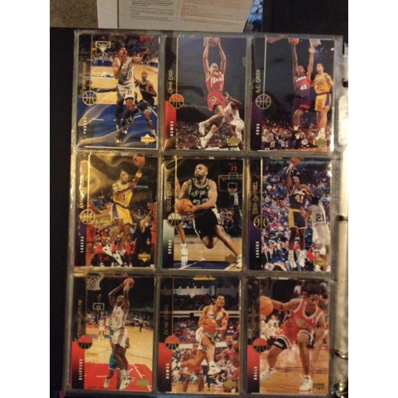 Basketball Cards: Upper Deck [1995-1999] BooksCardsNBikes