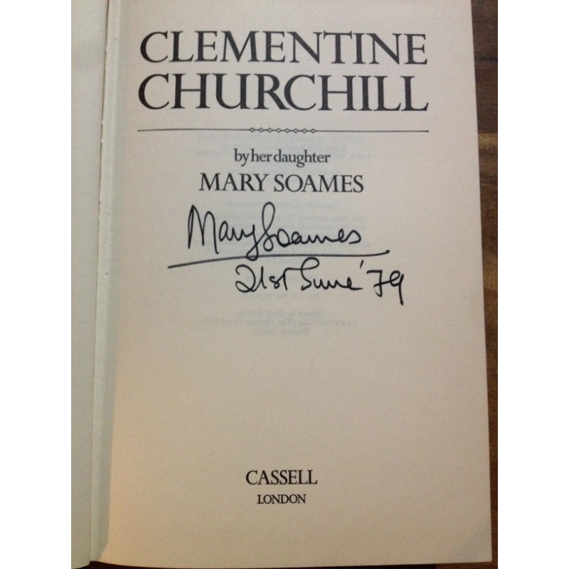 CLEMENTINE CHURCHILL BY:  MARY SOAMES BooksCardsNBikes