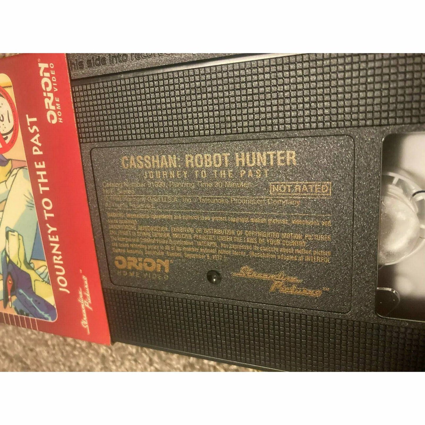 Casshan Robot Hunter [Pt I + II!] VHS Orion BooksCardsNBikes