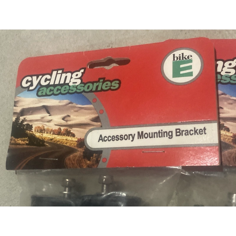 Cycling Accessories - Mounting Brackets + Hitch + Sock [8X] BooksCardsNBikes