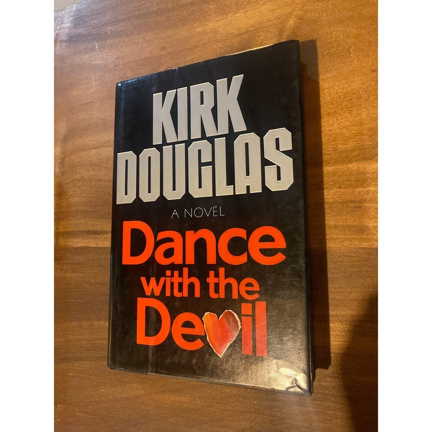 DANCE WITH THE DEVIL-A NOVEL: Kirk Douglas BooksCardsNBikes