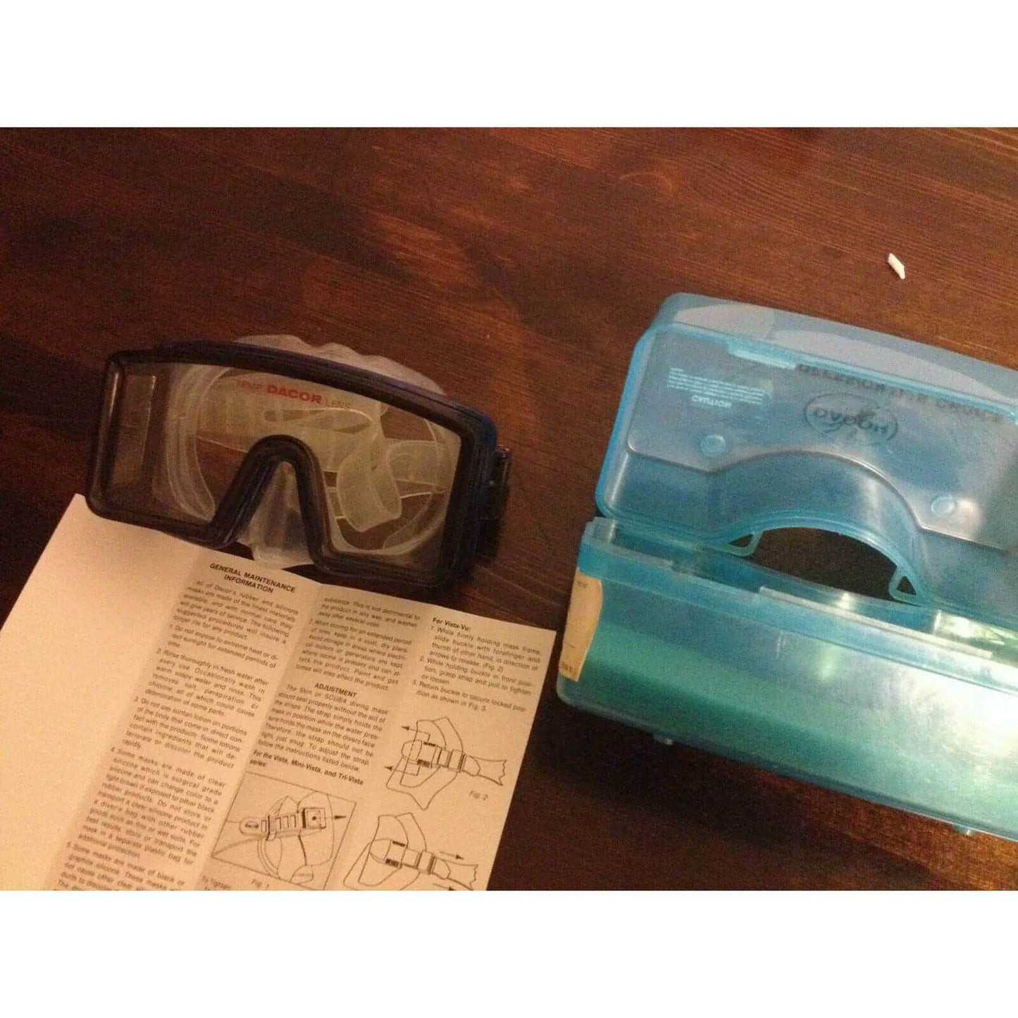 Dacor Scuba Goggle [VINTAGE - Snorkel Mask] BooksCardsNBikes
