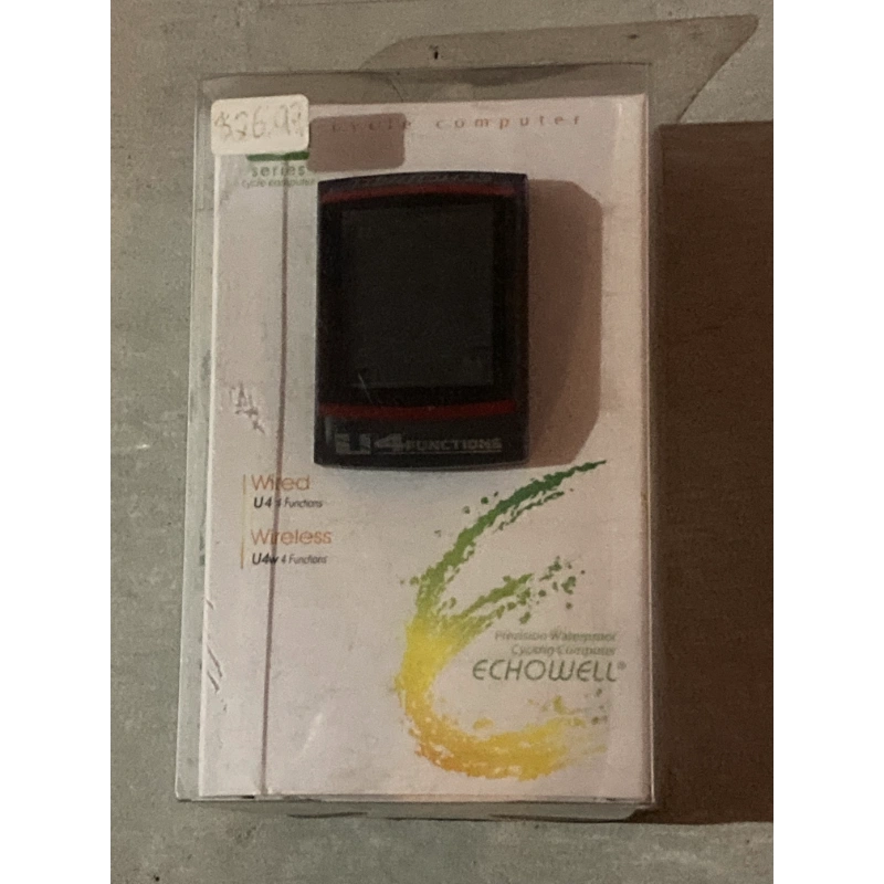 Echowell Cycle Computer [Cyclometer - In Box] BooksCardsNBikes