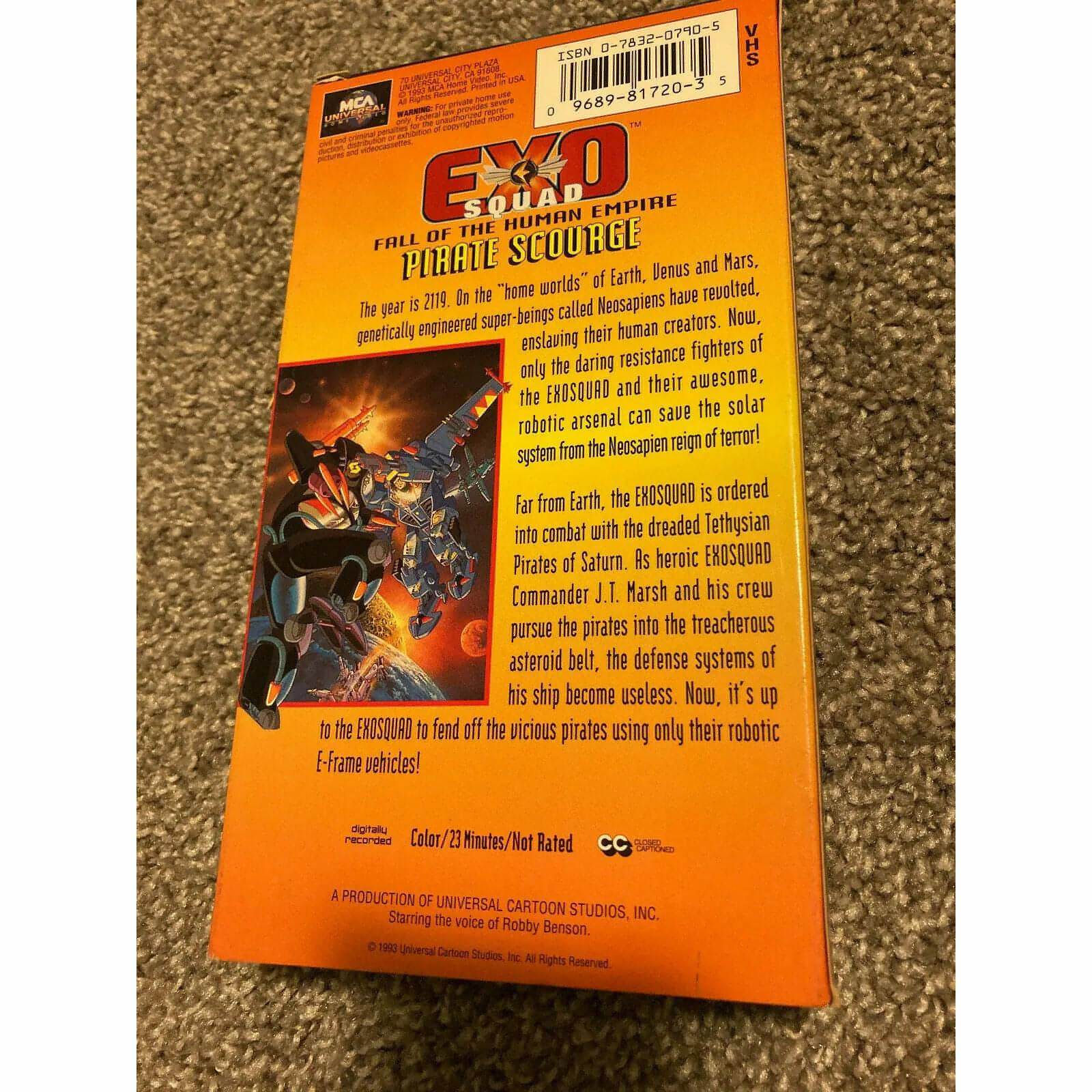 Exo Squad: Blitzkrieg + Pirate Scourge [VHS] BooksCardsNBikes