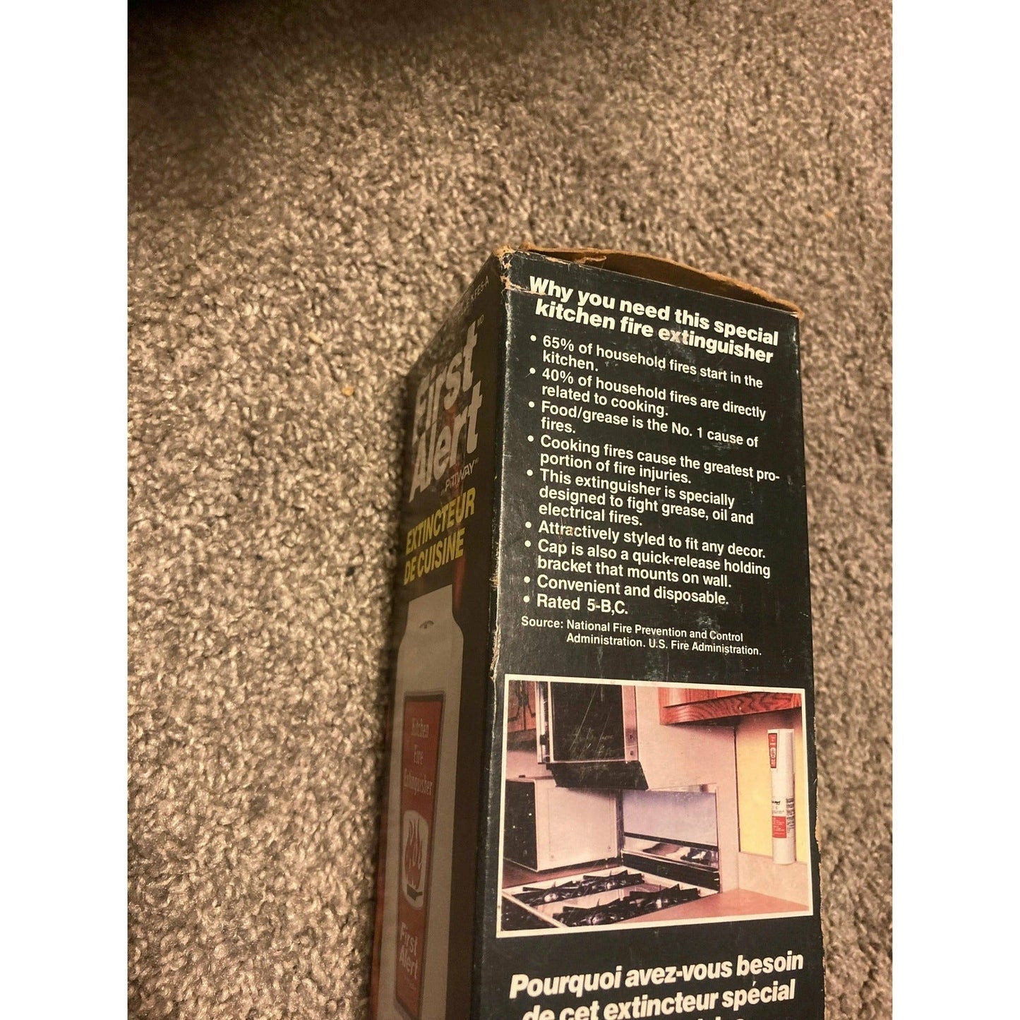 First Alert: Kitchen Fire Extinguisher [NEW!] BooksCardsNBikes
